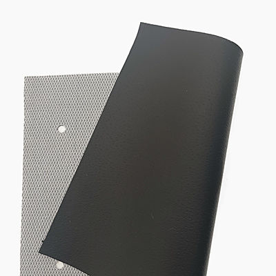 جلد PVC جلد صناعي مع 7 ألوان متوفرة في المخزون، الحد الأدنى للطلب 50 ياردة، وقدرة إنتاجية 100000 متر