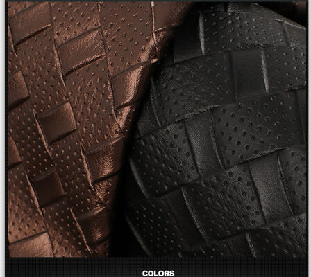 PVC الجلد الاصطناعي الحفرة الحفرة النسيج الحبوب الناعمة السرير غطاء مقعد السيارة للأقراص الأرائك الأحذية السيارات القماش الممتد لل