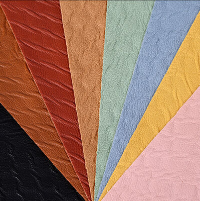 جلد صناعي بنقشة قشور السمك شبه PU للحقائب، الأرائك، الكراسي، الأحذية، مفارش الطاولات، قماش جلدي صناعي مزخرف للسيارات