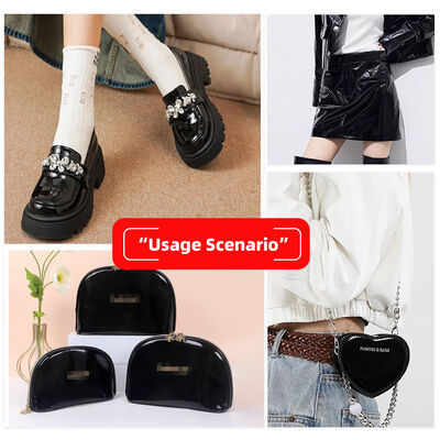 مادة جلد صناعي من البولي فينيل كلورايد (PVC) للمرايا والحقائب والأرائك والأحذية والمفارش وتنجيد أثاث السيارات وأحزمة الكراسي الزخرفية