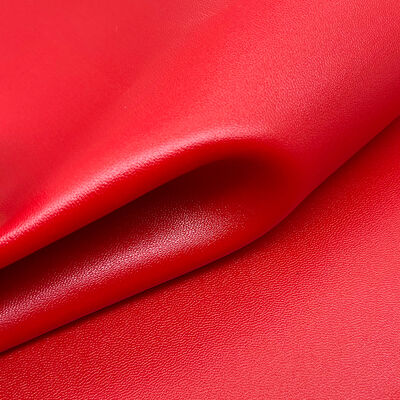 PVC Litchi Grain Double Face Synthetic Faux Leather Materials Embossed Waterproof for Bag Table Mat Belt Decorate Purposes