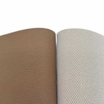 1.0mm PVC مقاوم للاستعمالات المنسوجة من الجلد الاصطناعي للسيارة مقعد السجادة الأريكة الكرسي حزام قماش الجلد المزيف