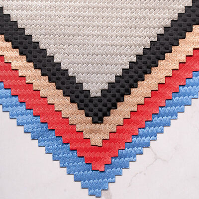 مقاوم للماء مرن PU ألياف الكربون الجلد الاصطناعي للملابس غطاء الهاتف الأكمام صناديق الجلد الصلبة المزيفة الحرفية الملابس