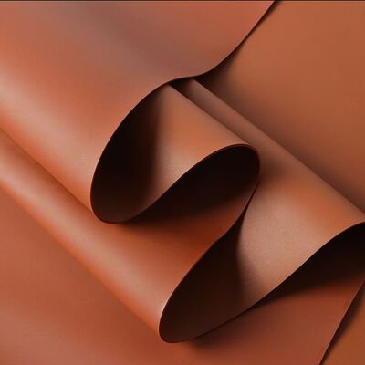 جراب محفظة من الجلد الصناعي شبه PU 1.3 مم بحبيبات رملية، أحذية، دفتر ملاحظات، مفرش طاولة، قماش جلدي