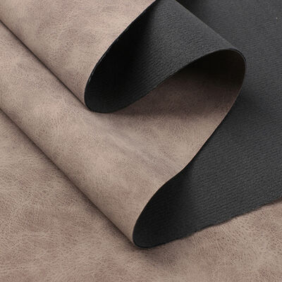 PU Frosted Yangbuck Nubuck Grain Synthetic Leather for Bag Shoes Wallet Decorate Notebooks Case Faux Leather Fabric