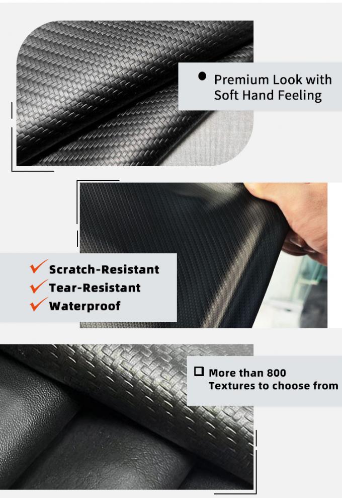 أنماط مرنة من البروتوكول الكهربائي الصناعي الجلد الاصطناعي للدراجة النارية غطاء مقعد الدراجة الكهربائية الأريكة السيارات المواد الجلدية المزيفة 5