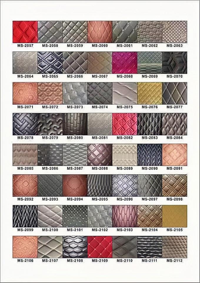 6.0 ملم الجلد البوليوريثاني رغوة PVC لغطاء مقاعد السيارة 4