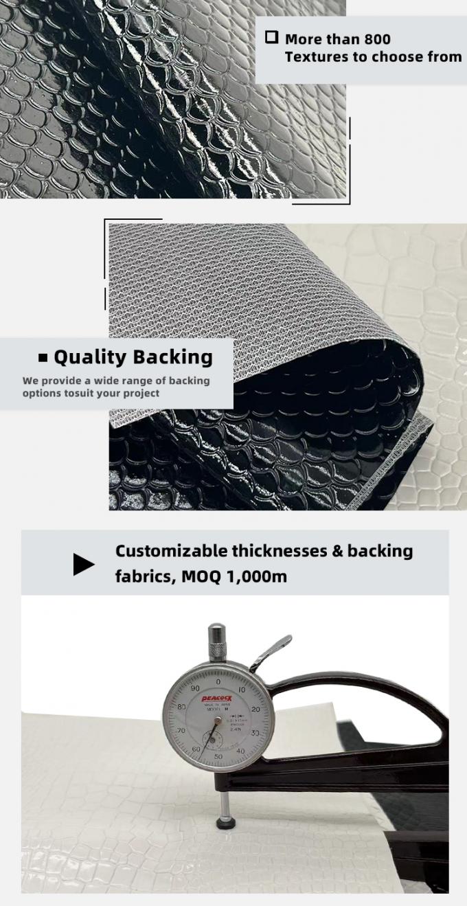 جراب هاتف من جلد PVC صناعي، أثاث، حرفة، لامع، لامع، منقوش، مع ميزة التمدد، بطانة مقاومة للماء للأريكة 5