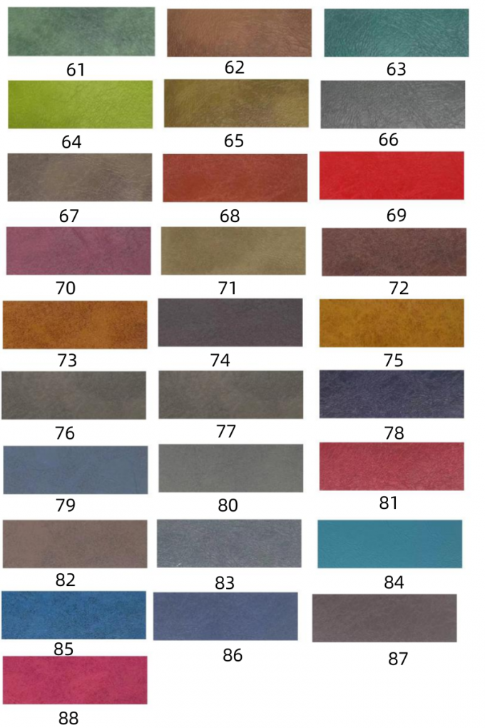 زيت الحصان المجنون PVC الشمع الجلد المزيف للأثاث 54 بوصة واسعة 14
