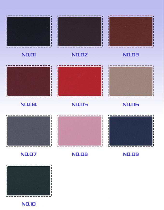 جلد صناعي مقاوم للتآكل من مادة PVC لأغطية مقاعد السيارة 12