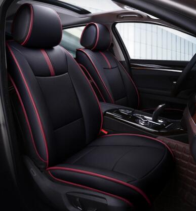 جلد صناعي مقاوم للتآكل من مادة PVC لأغطية مقاعد السيارة 14