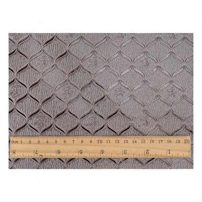 البيع بالجملة PVC النمط الهندسي الساطع الجلد الاصطناعي التعبئة والتغليف صندوق محفظة دفتر ملاحظات القماش الجلدي المزيف 6