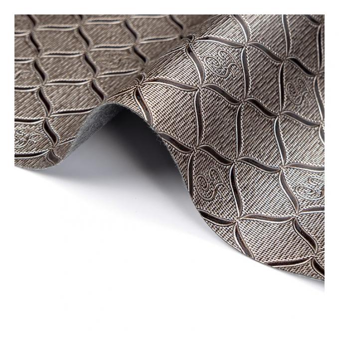 البيع بالجملة PVC النمط الهندسي الساطع الجلد الاصطناعي التعبئة والتغليف صندوق محفظة دفتر ملاحظات القماش الجلدي المزيف 7