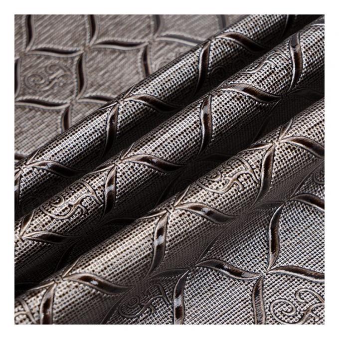 البيع بالجملة PVC النمط الهندسي الساطع الجلد الاصطناعي التعبئة والتغليف صندوق محفظة دفتر ملاحظات القماش الجلدي المزيف 14