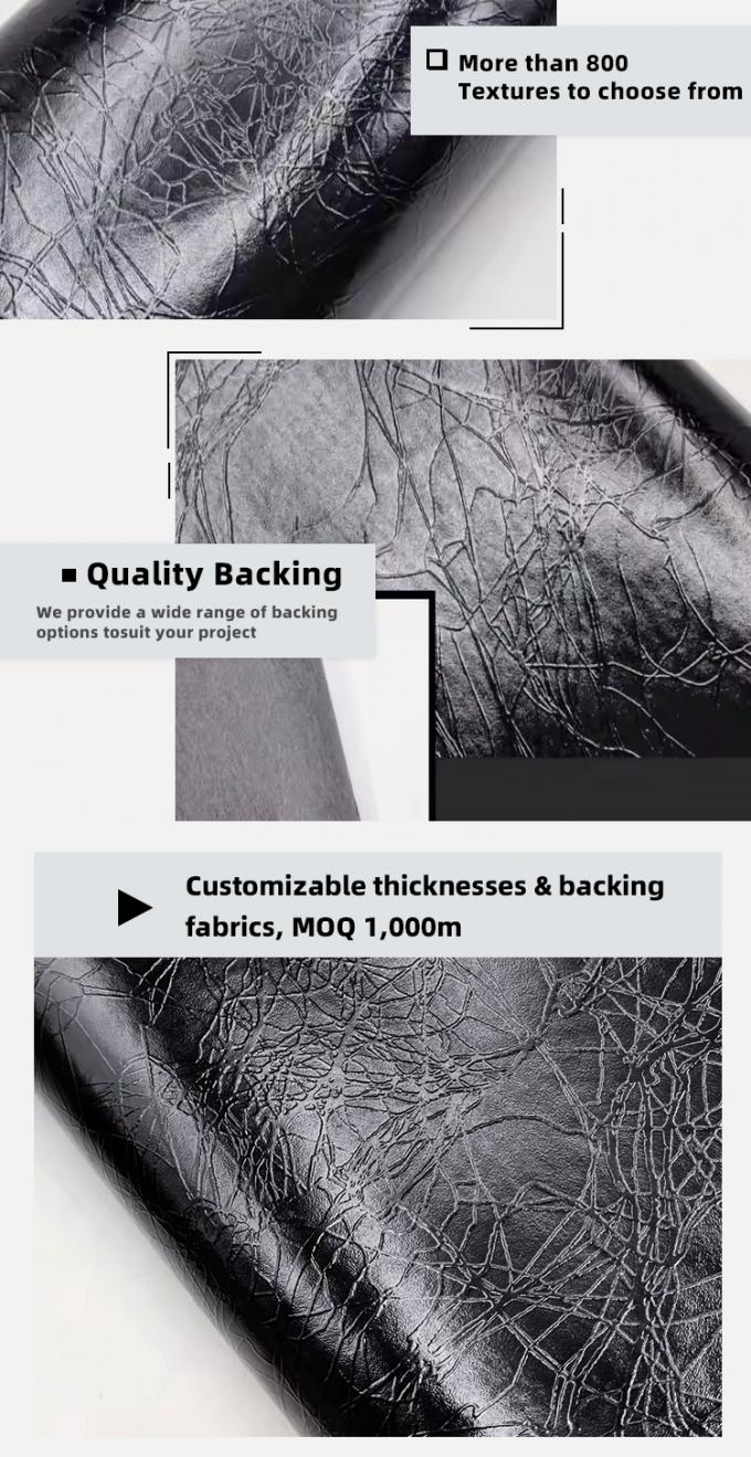 جملة PVC أبرز مميزات 006 أبرز مميزات نمط الحبوب البرق جلد صناعي اصطناعي محفظة صندوق أحذية دفتر ملاحظات قماش 5