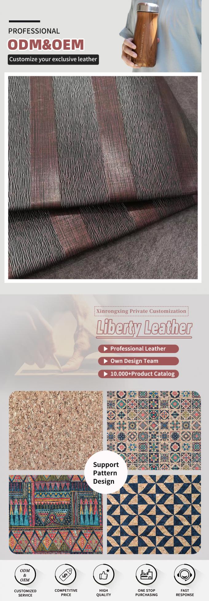 نسيج جلد صناعي صناعي بنمط حبيبات الخشب من مادة PVC، خلفية جدارية، محفظة، صندوق، أحذية، دفتر ملاحظات 4