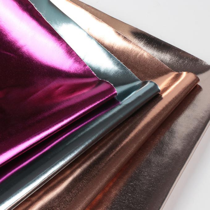 جلد صناعي من جلد الغنم PU R61 للأفلام المعدنية للملابس والمحفظة والصندوق والأحذية والحقائب ودفتر الملاحظات والجلد الصناعي 7