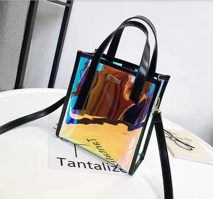 PU قوس قزح رسالة طباعة مجلة التصميم الجلد الاصطناعي المقاوم للماء الجلد الزائف النسيج لحقيبة الأمتعة الأثاث التجميلي / الأريكة 14